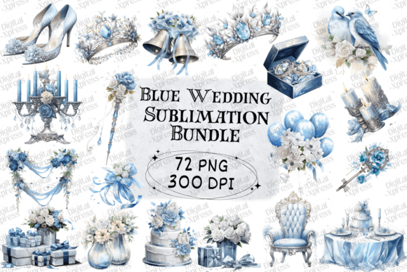 Blue Wedding Clipart: A Designer's Guide to Elegant Details