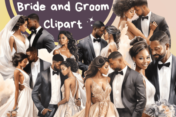 Celebrate Love with Versatile Wedding Clipart