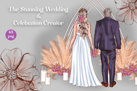 Effortless Elegance: Your Complete Wedding Clipart Collection
