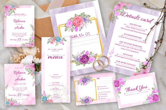 Elegant Watercolor Florals: A Designer's Guide to Wedding Stationery
