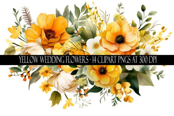 Sunny Blooms for Every Design: A Complete Clipart Set