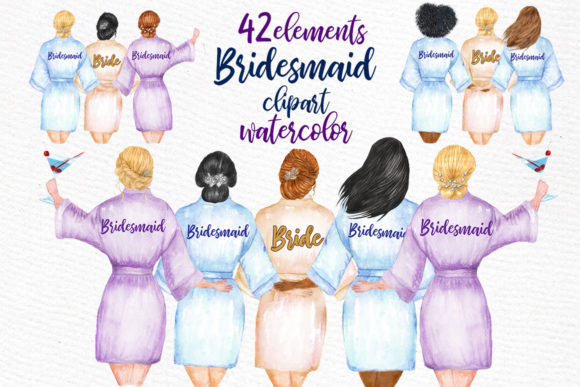 Wedding Clipart: A Watercolor Collection for Timeless Designs